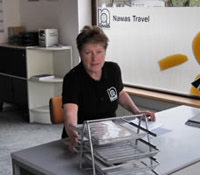 Gaby Lindlbauer - manager of Nawas' Oberammergau Office