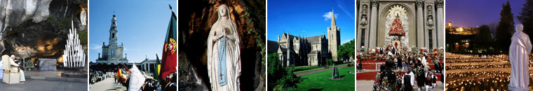 Marian Shrine Pilgrimages, Fatima, Lourdes, Spain, Knock Shrine Ireland