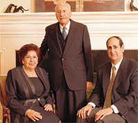 Olga Nawas, Yousef Nawas, George Khoury