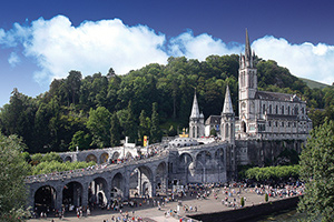 lourdes-basilica Marian Pilgrimages to Lourdes, Fatima, Knock